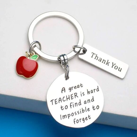 Personalized Teacher Appreciation Keychain - Picture 1 of 3